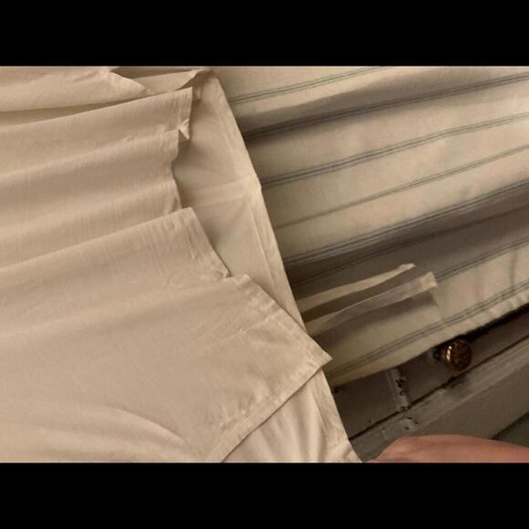 Soft Surroundings Cream tunic with Zipper Back Large - Picture 2 of 7